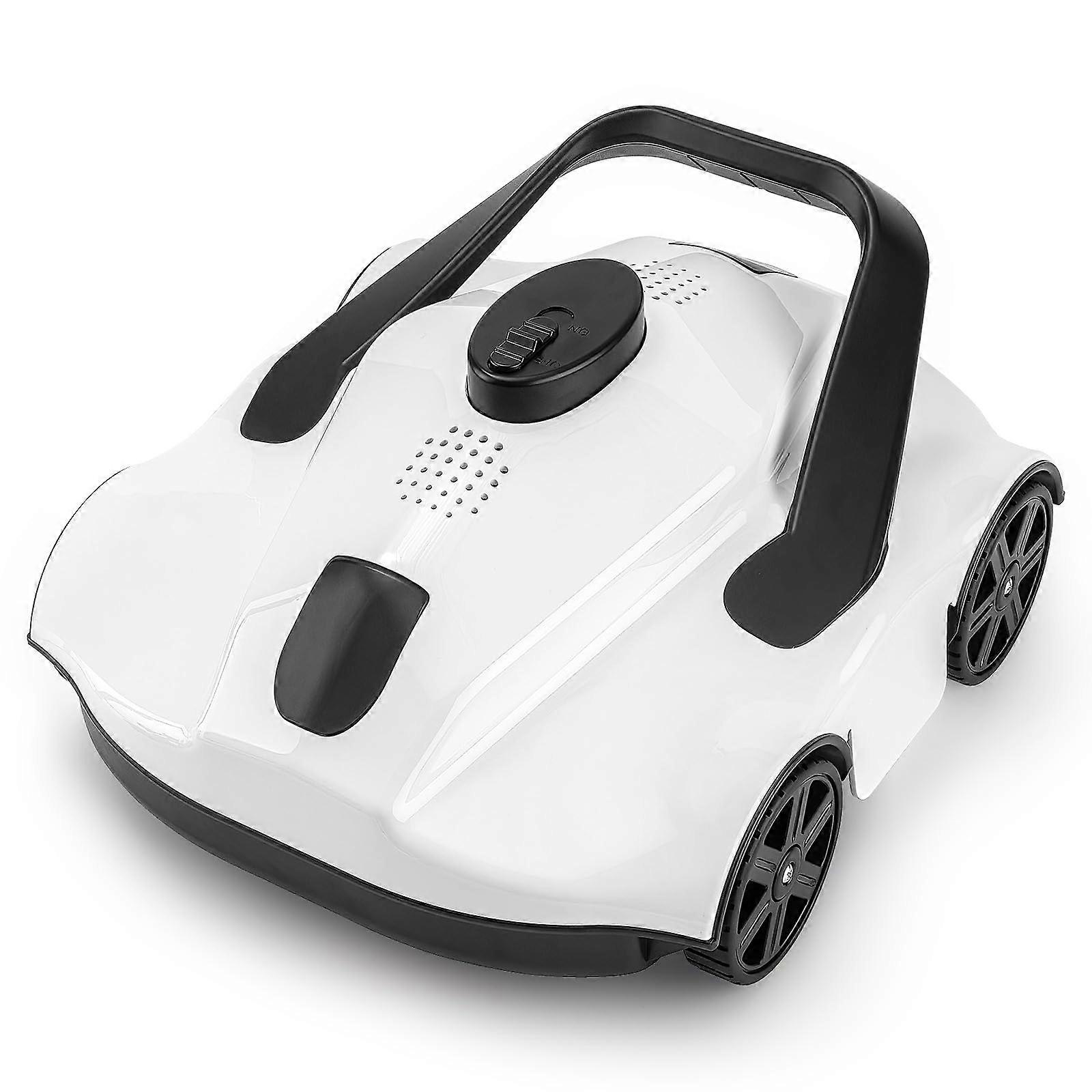 Cordless Robotic Pool Cleaner with 130Minute Runtime and Powerful Suction for Inground Pools