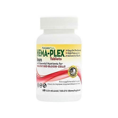 NaturesPlus Hema Plex Slow Release, 60 Tabs