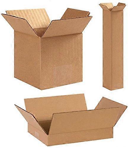 17x13x5 Corrugated  Boxes 25 Pack, Sturdy Cardboard Boxes for Mailing and Storage