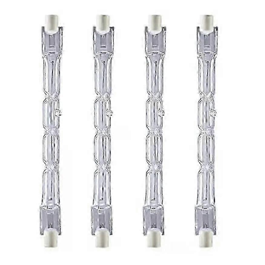 R7s 230W halogen floodlight bulbs dimmable 4pcs for security lights