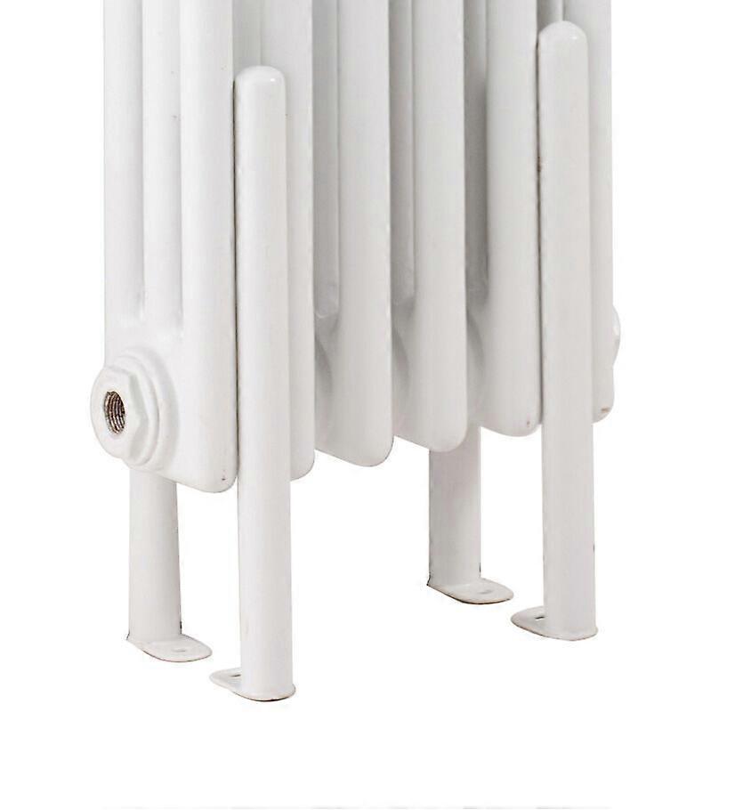 Floor Mounted Legs, High Gloss White