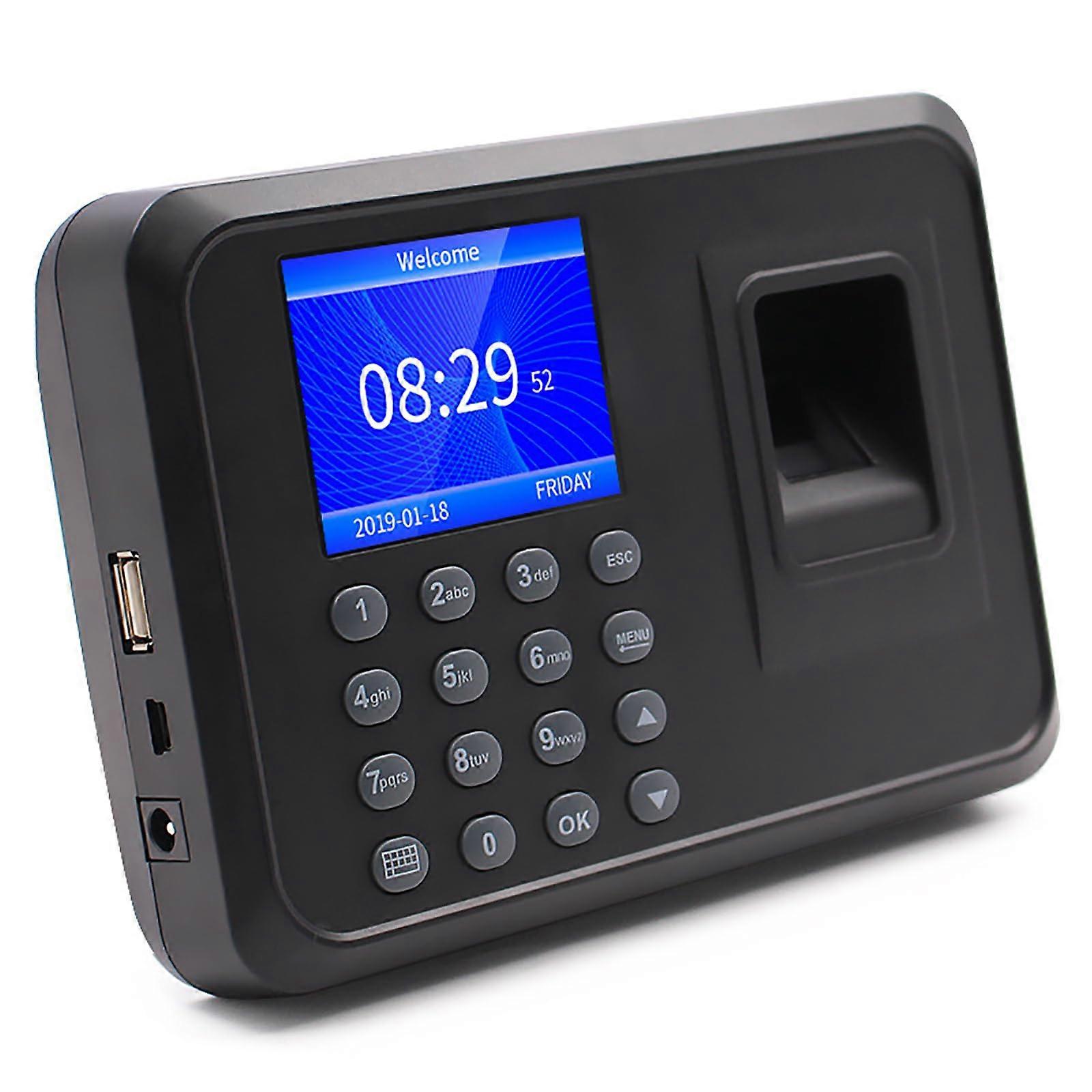 Fingerprint Time Attendance Machine with Fast Recognition and USB Data Export for Small Business