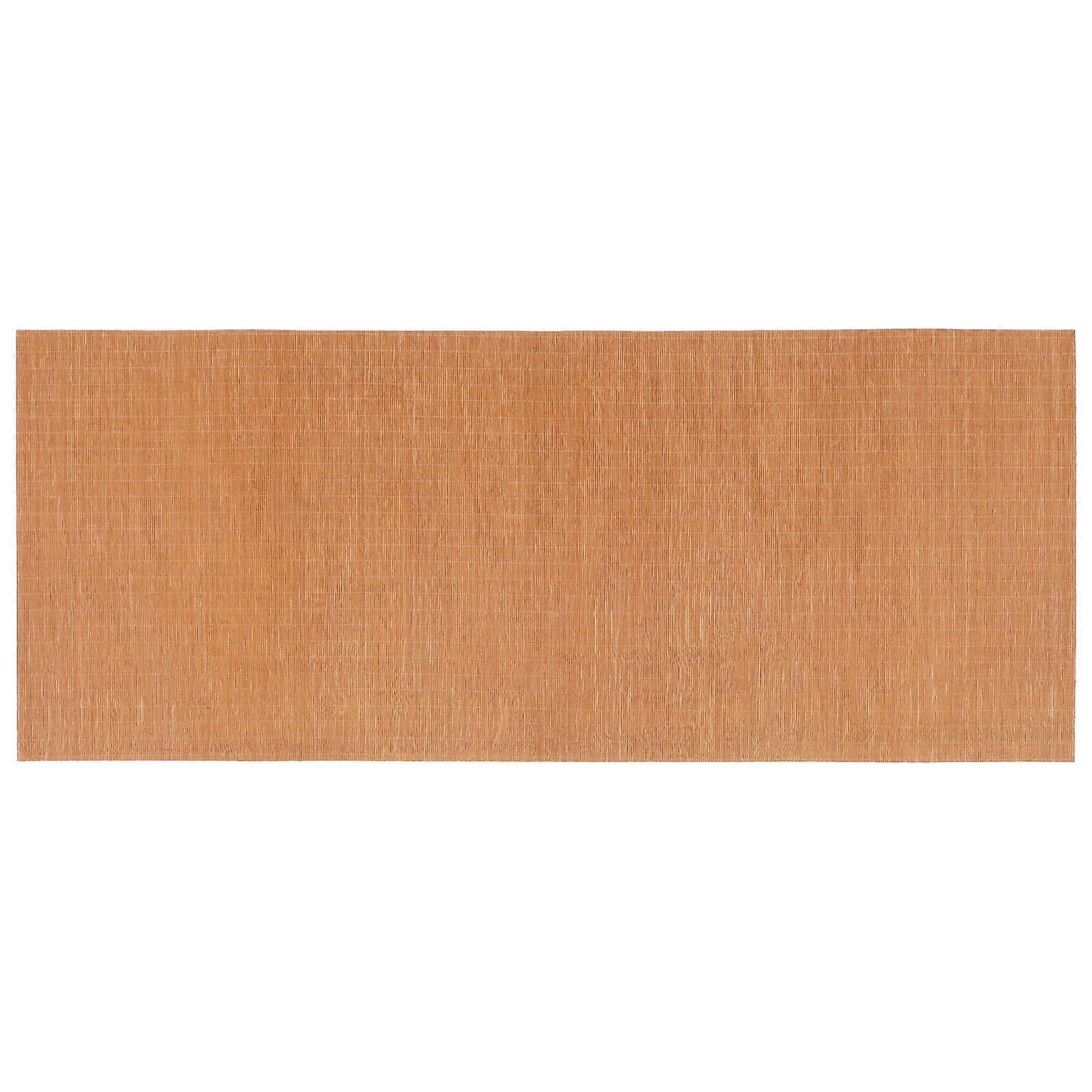 2Pcs Handmade Bamboo Tea Mat for Decoration Waterproof Table Runner