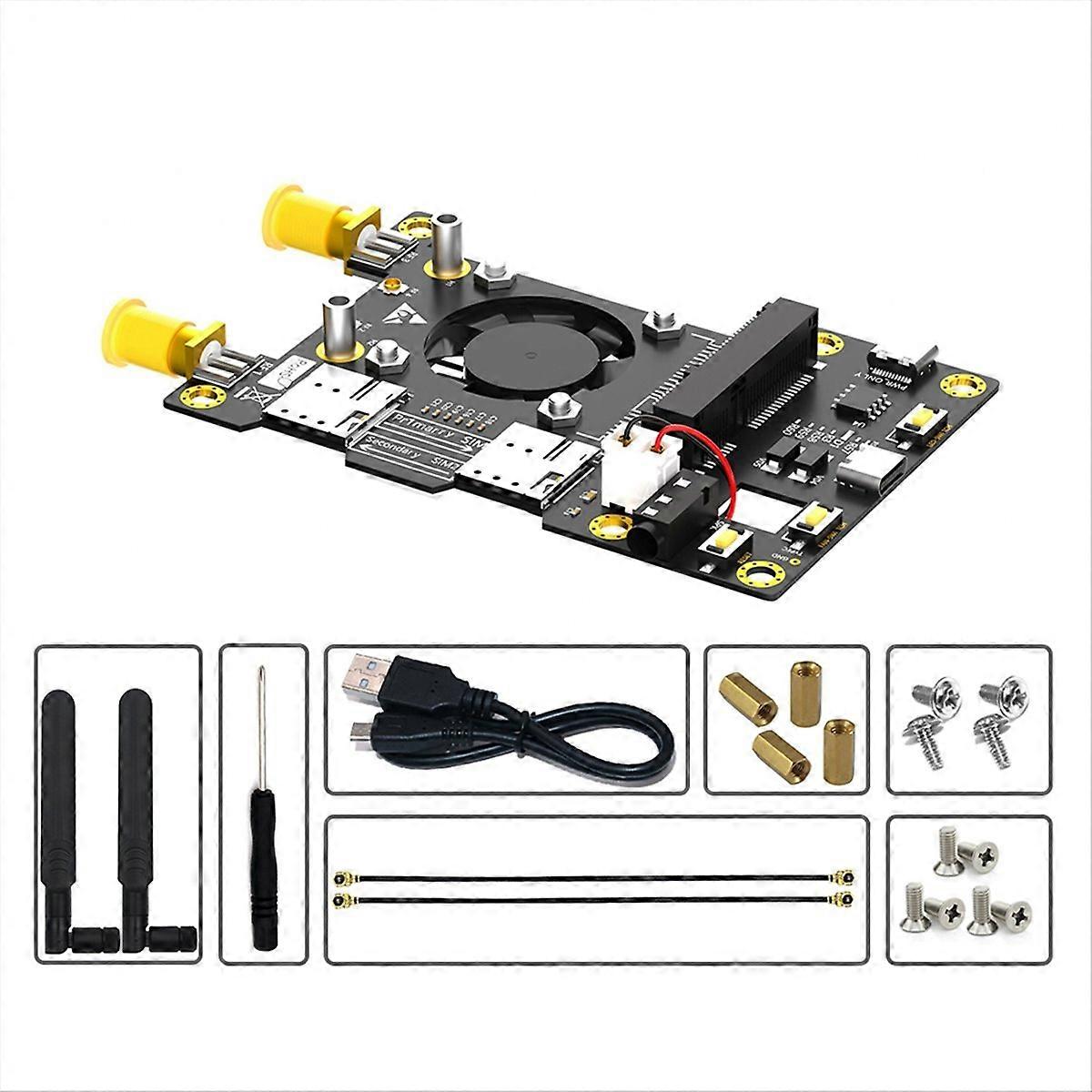 For 3G/4G/LTE HAT with FAN Expansion Board