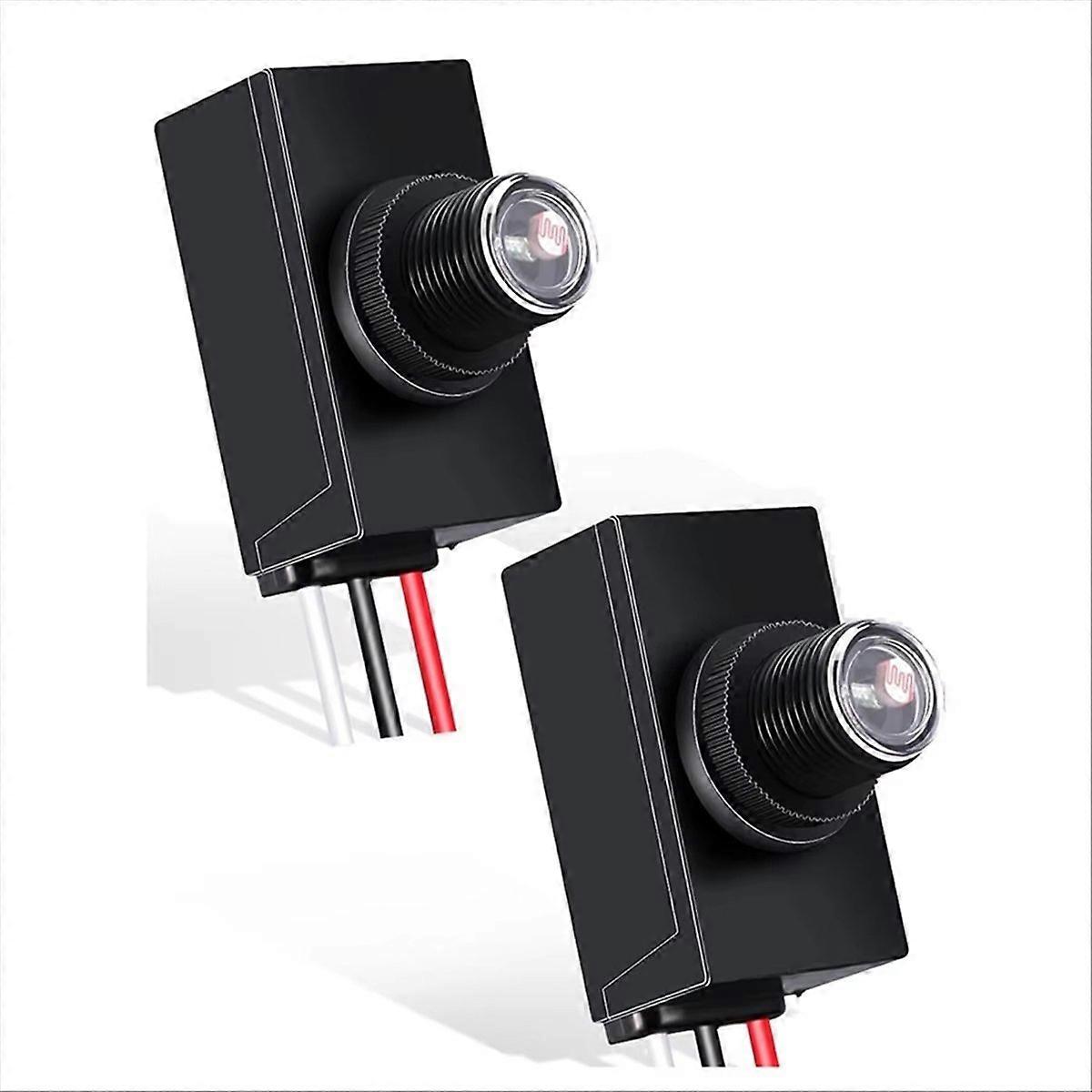 2 pieces dusk to dawn sensor