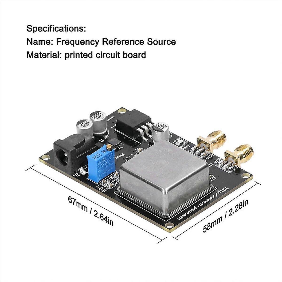 2X OCXO-10MHz Frequency Reference Module Frequency Reference Source Low Phase Noise for Sound Decode