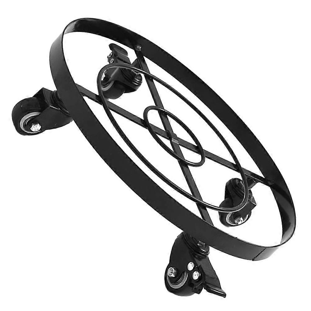 Rolling Planter Base Plant Stand for Storage Use with Metal Wheels