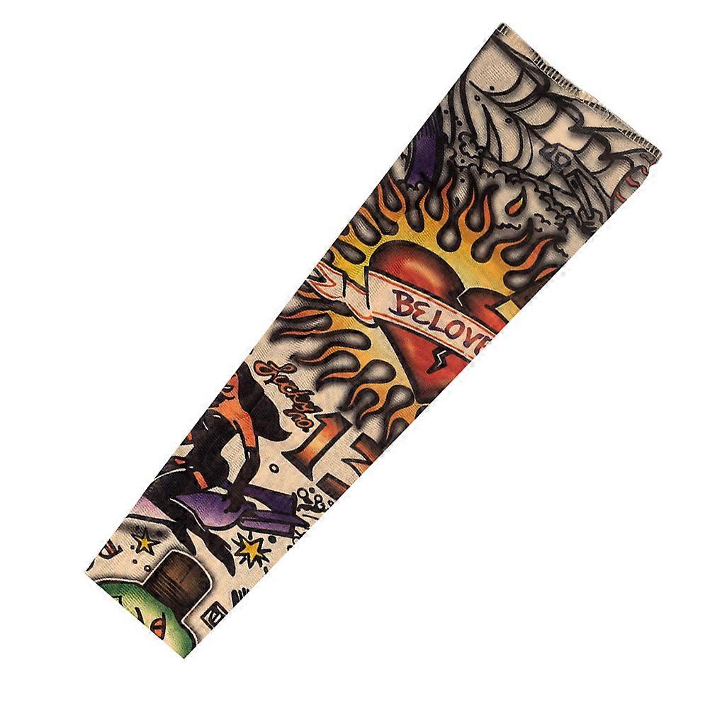 Arm Sleeve Printed Sunscreen Sleeve for Sun Protection Assorted Color