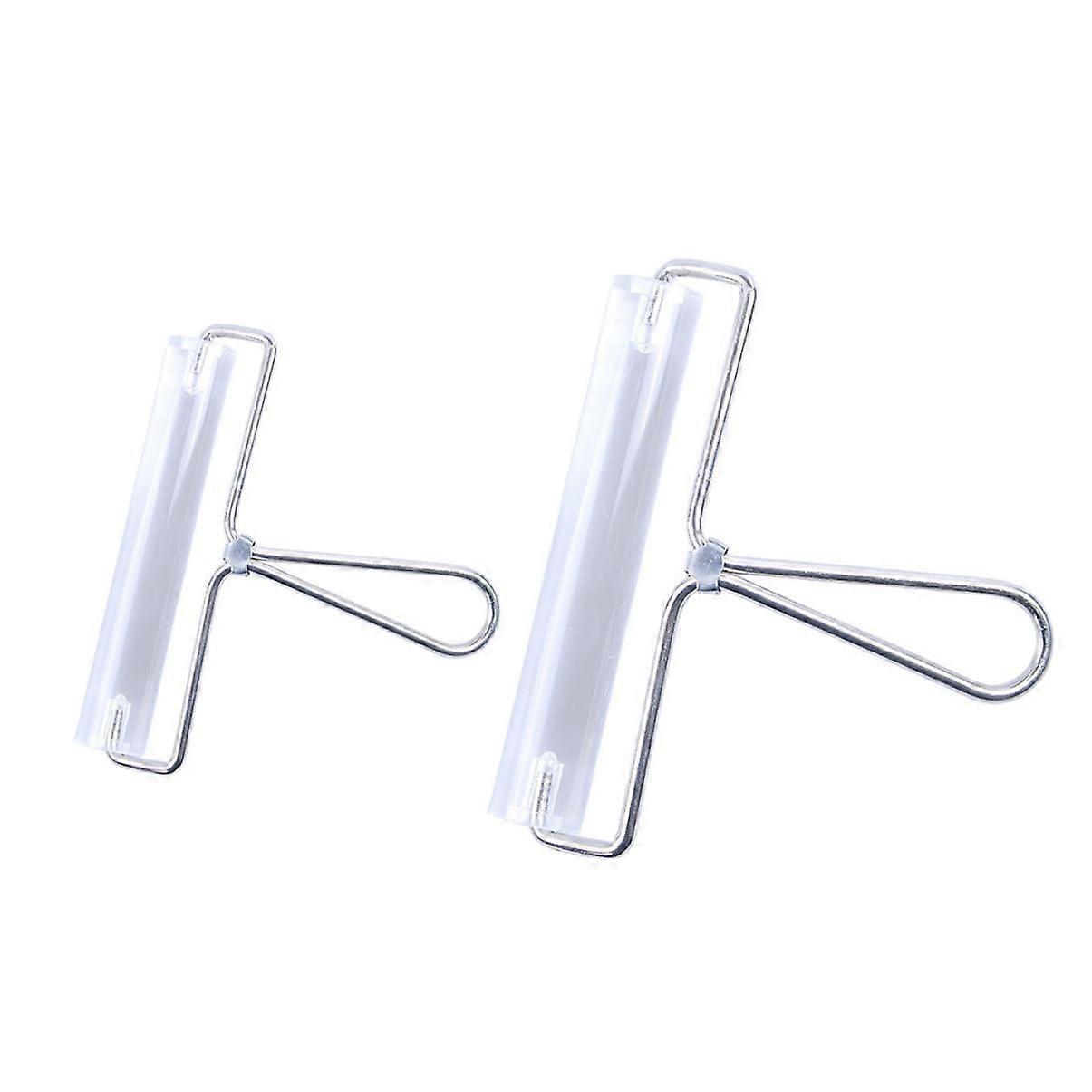 2pcs Rubber Brayer Printmaking Roller for Even Ink Coverage and Versatile Craft Use