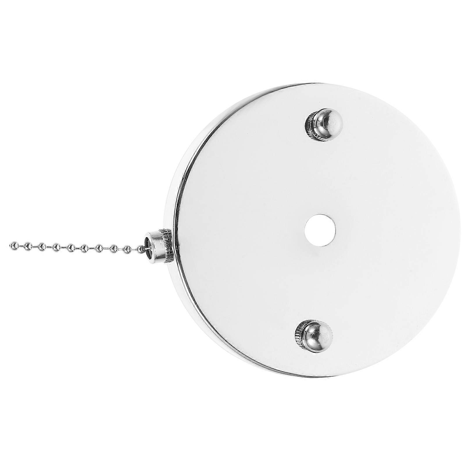 Silver Wall Pullswitch for Lamp Light Control 1Set Durable Stainless Steel Accessory