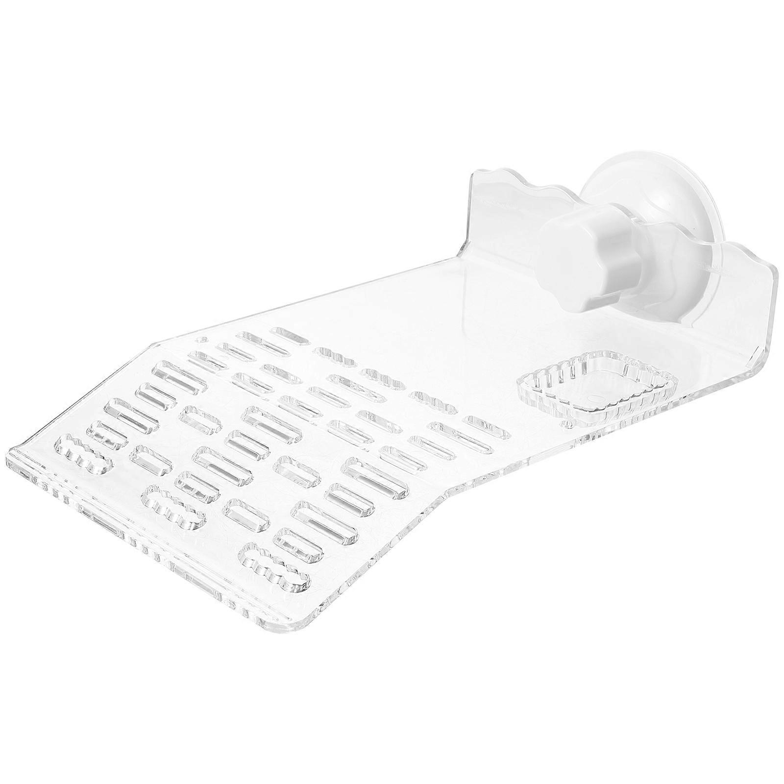Transparent Turtle Basking Platform Plastic for Climbing with Suction Cup