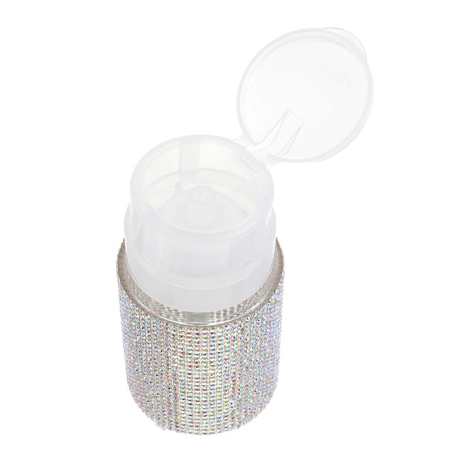 Empty Pump Dispenser Bottle for Makeup Remover with Push Down Pump
