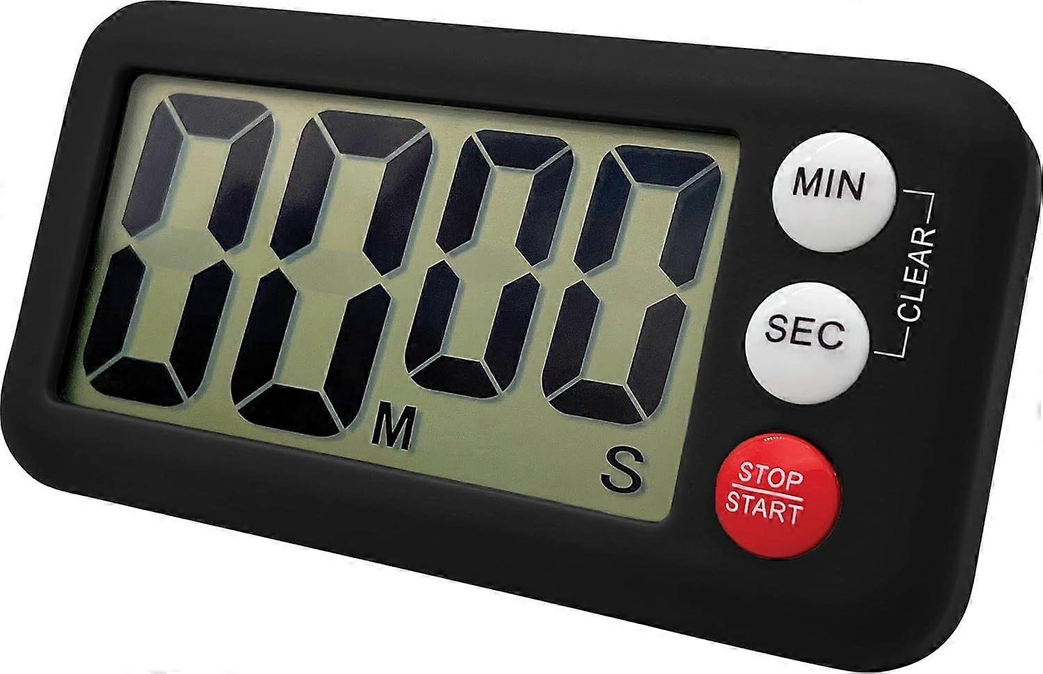 Black Magnetic Digital Classroom Timer (TCR21041)