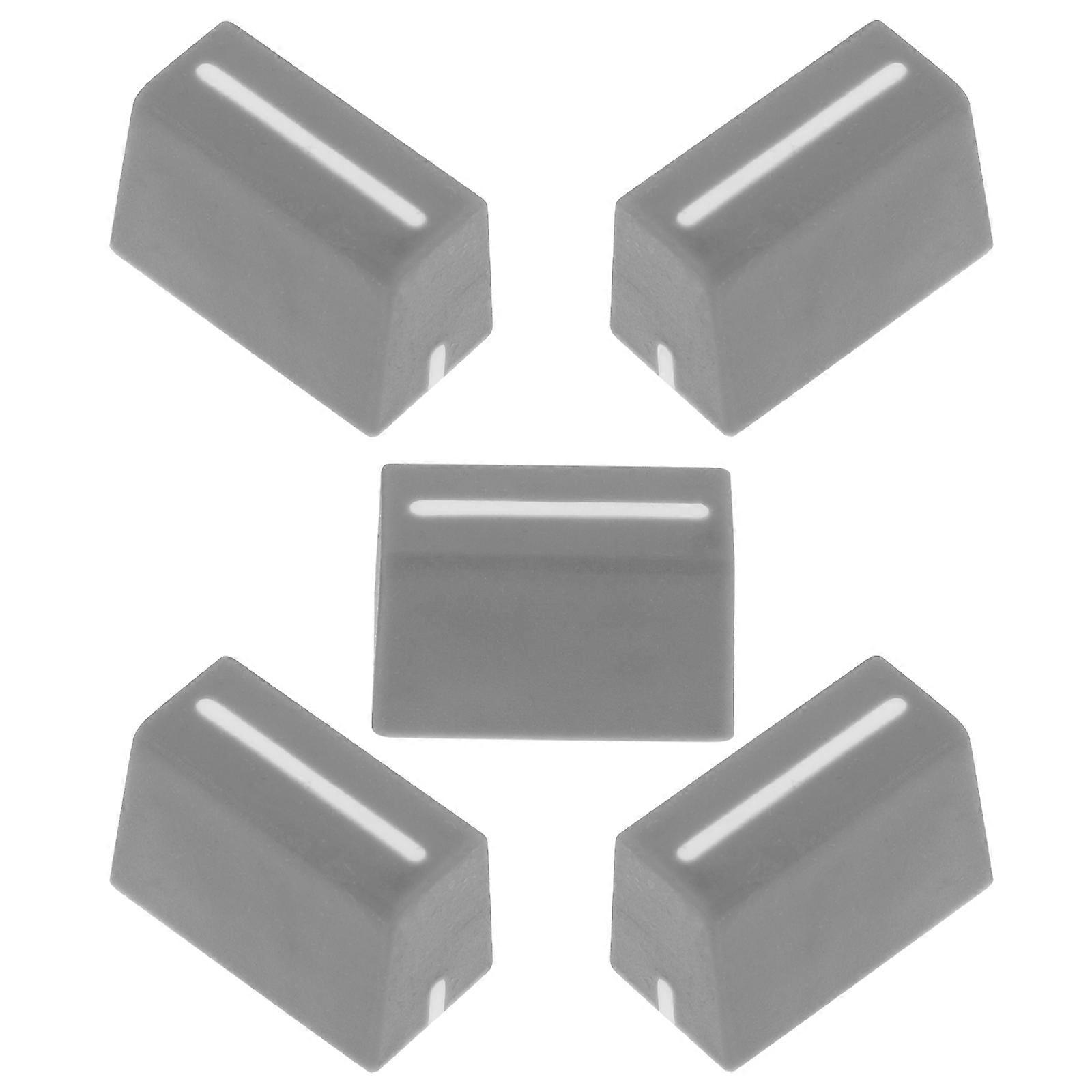 Mixing Console Fader Caps Slider Caps for Precise Control 5Pcs