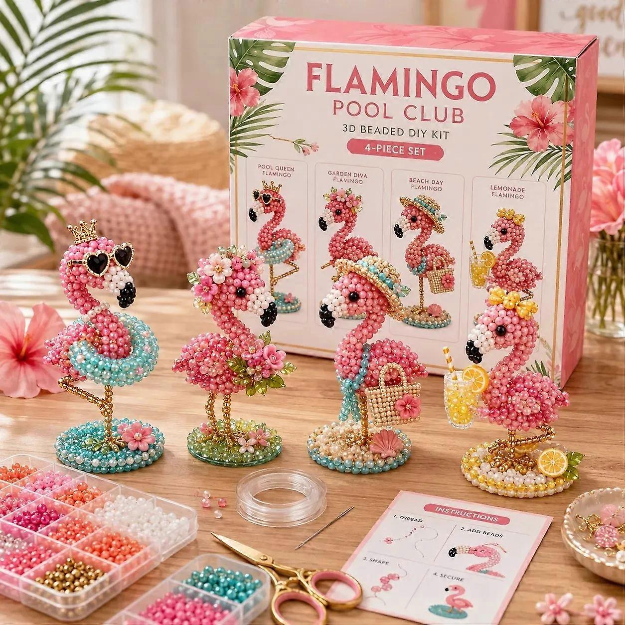 Creative Beaded Mini World 3D DIY Kit Collection