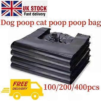 100 Dogs Poo Bag With Tie Handles (22 X 35) 200 Bags Doggy Waste Pickup Bag