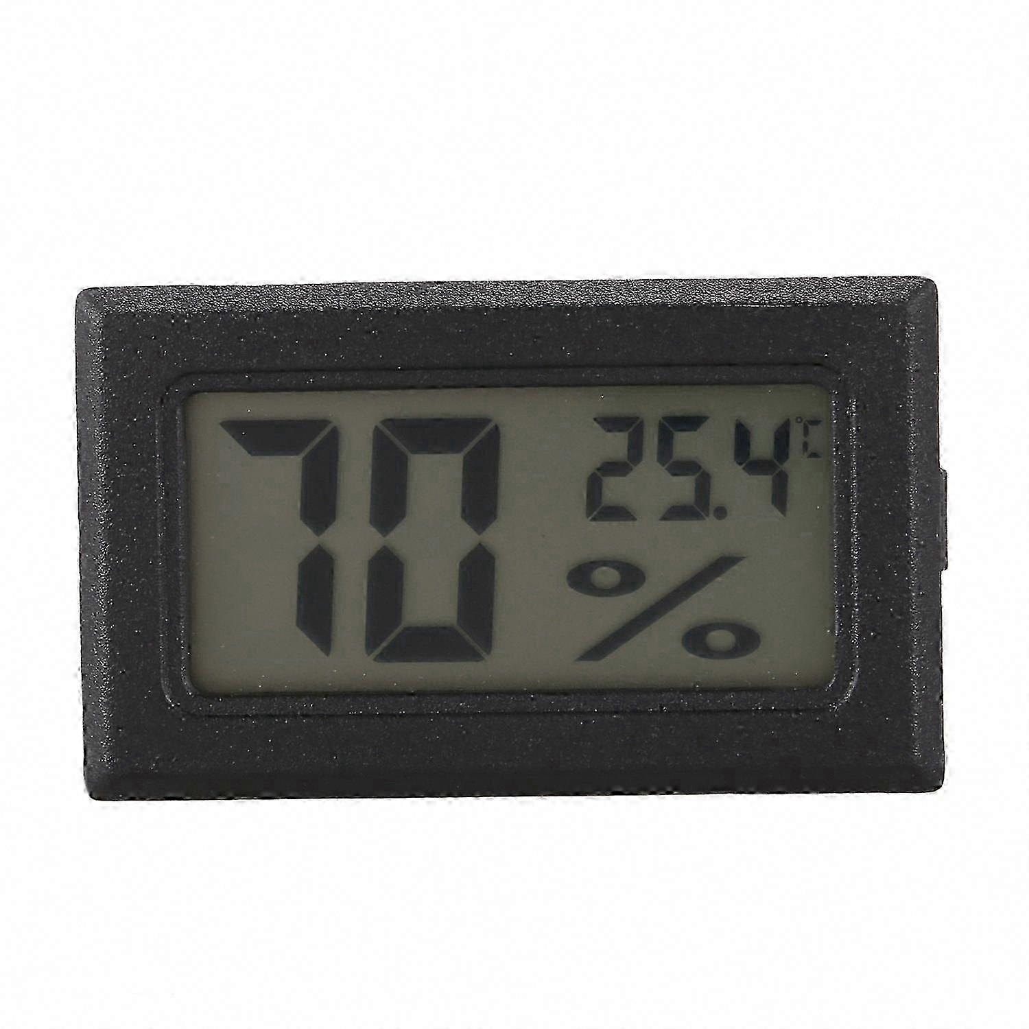 Mini Digital LCD Thermometer Hygrometer with Probe compatible withHumidity & Temperature
