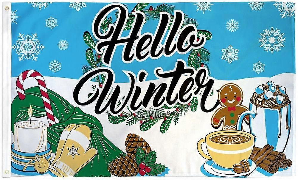 HELLO WINTER flag CBQ-170