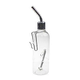 Wasserspender aus Edelstahl für Haustiere, Fütterungsvorrichtung für Kleintiere, 180 ml