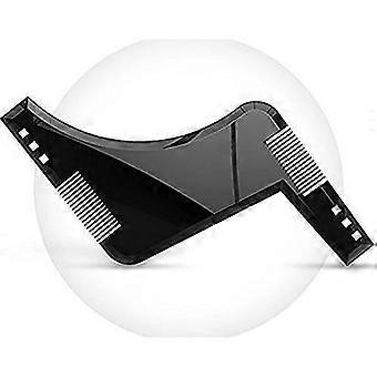 Men's Beard Stencil Comb for Beard Contouring with Two Combs