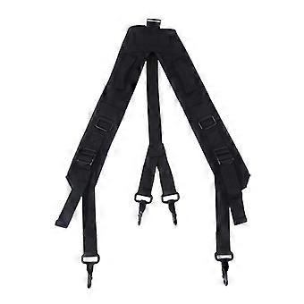 Outdoor Tactical Belt CS Army Fans Combat Belts Military Hunting Accessorios Y Girdle Shoulder Chest Strap Tactico Militar