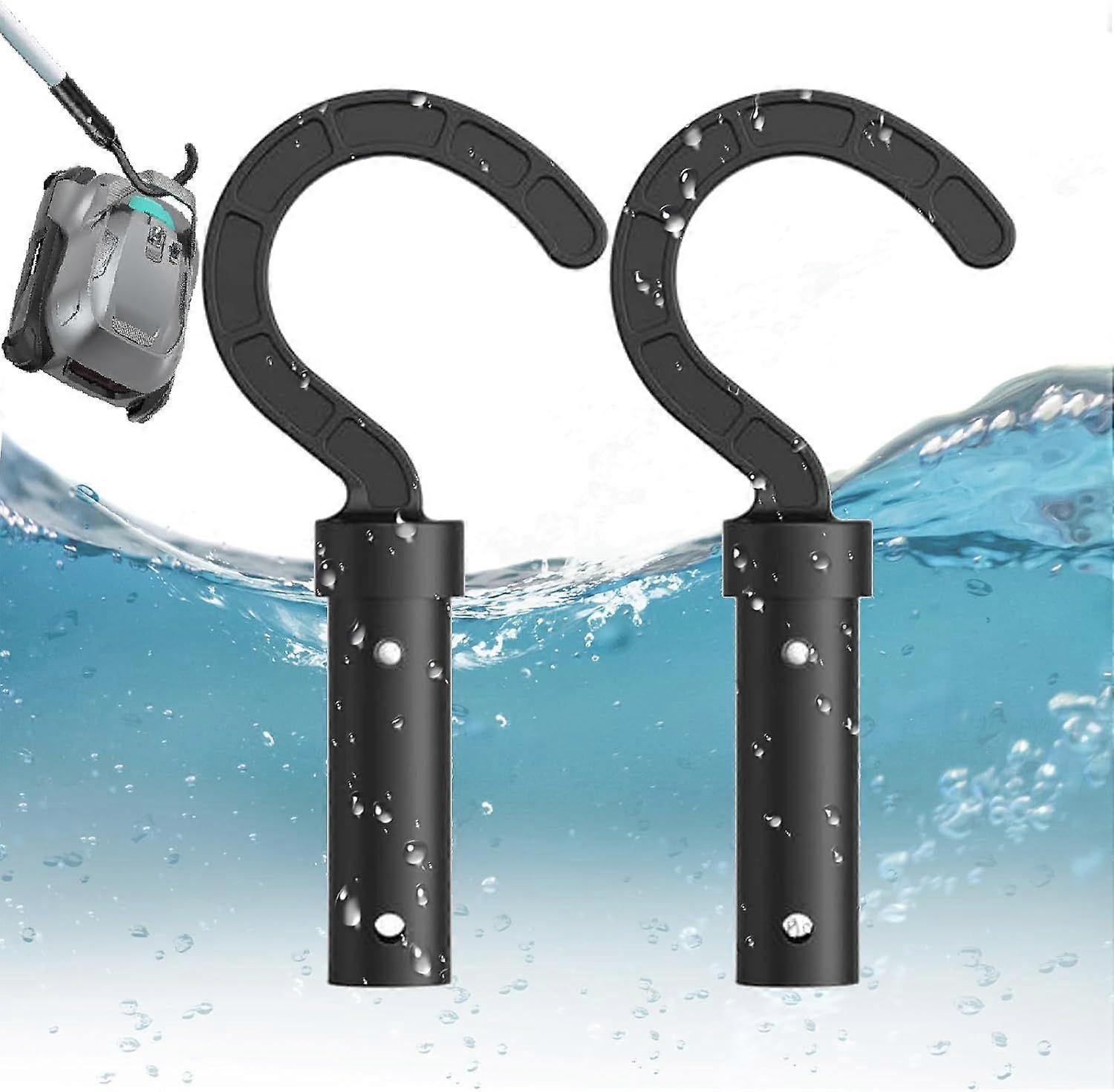 2-Piece Pool Post Hanger, Pool Hook for Posts, Adjustable Pool Post Hooks, Suitable for All Robots