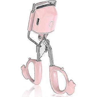 USB Electric Heated Eyelash Curler - Rapid Heating with Sensing Silicone Pad for Quick, Natural, and Long-Lasting Curls Effortlessly