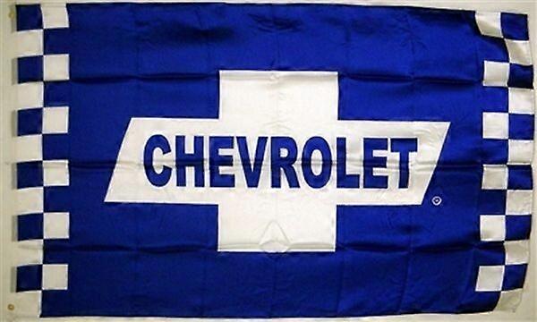 Chevrolet Blue Flag Flag QQ 0741