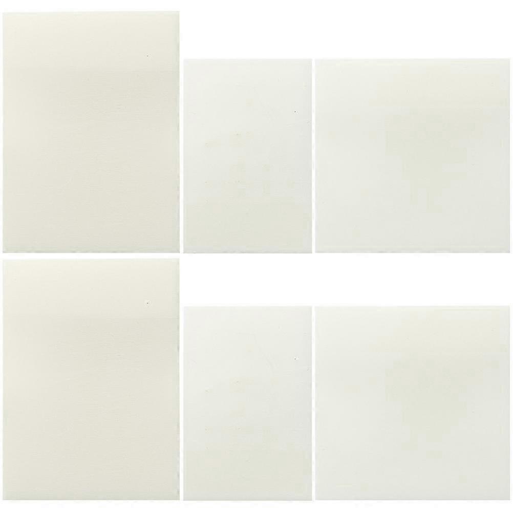 Study Supplies Self Stick Notes Repositionable Waterproof Students Teachers 6Pcs