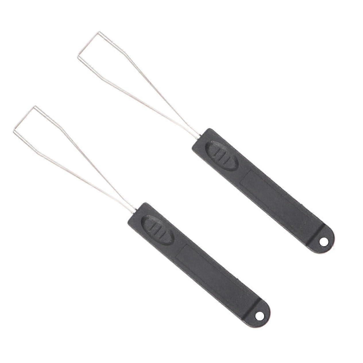 2pcs Keyboard Keycap Puller Tool Durable Steel Wire Keycap Removal Set for Cleaning