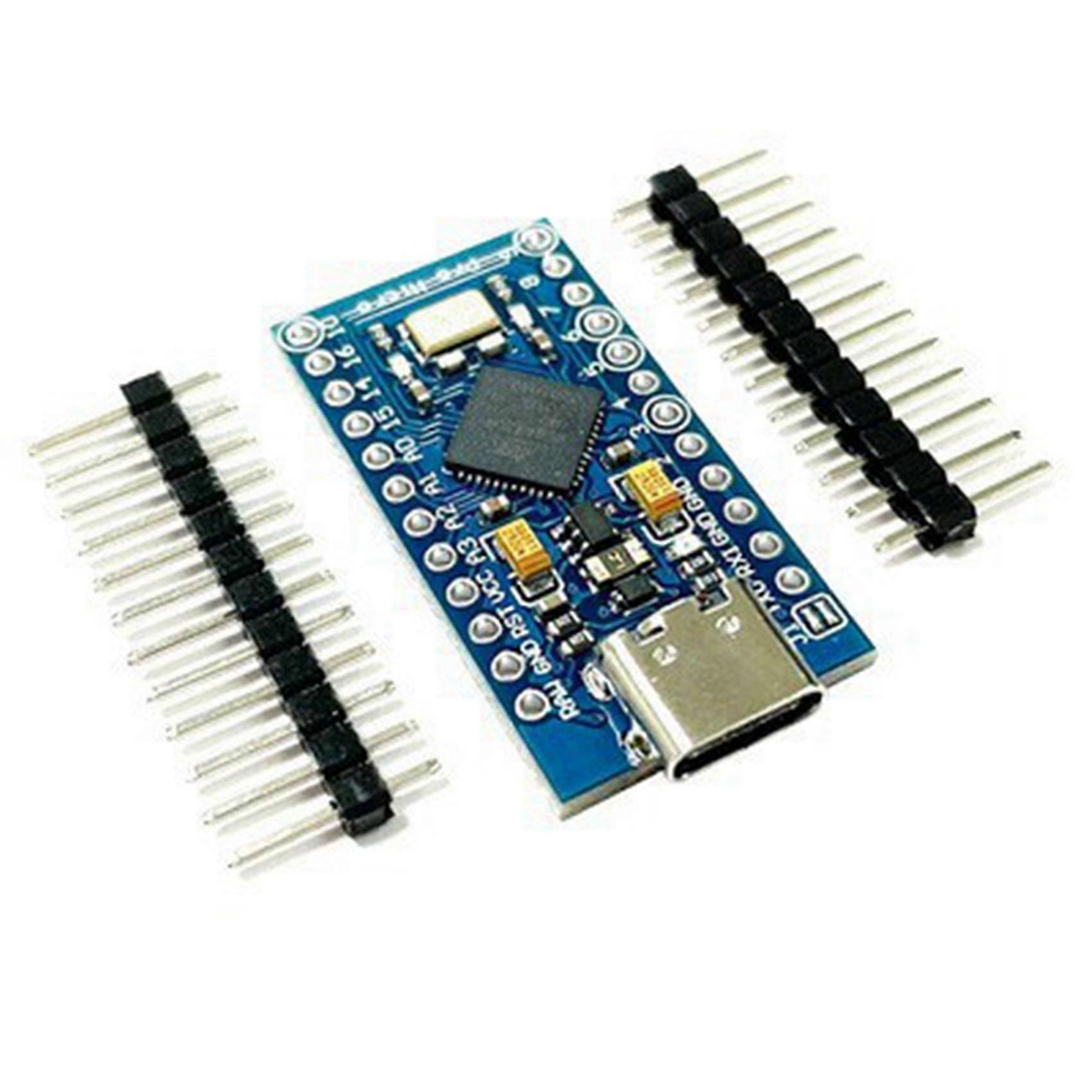 2X TYPE-C Interface Atmega32U4 Self USB Updater 5V/16M Microcontroller Development Board