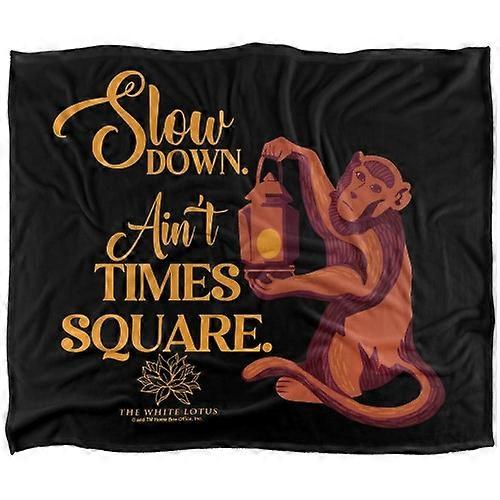 The White Lotus Slow Down Blanket