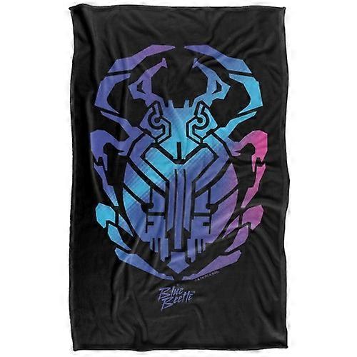 Blue Beetle 2023 Soft Touch Scarab Blanket