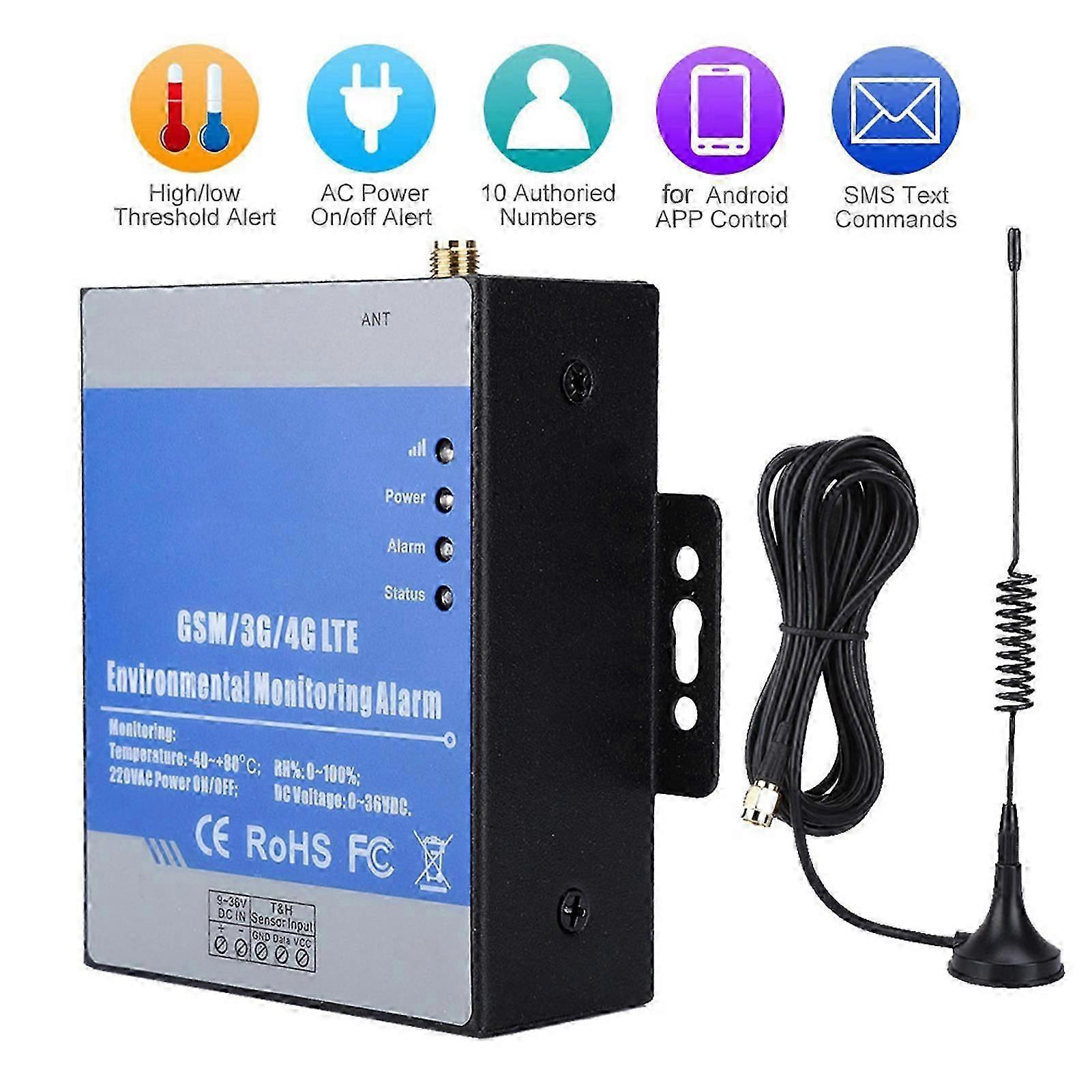 Rtu5023 Gsm Remote Detector Temperature Humidity Alarm Support Timer Report