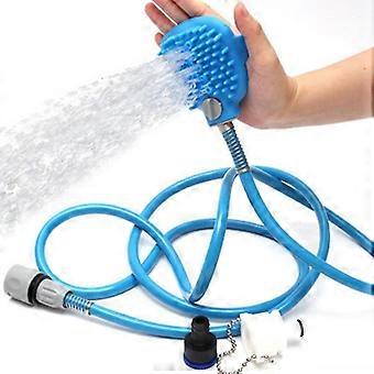 New Pet Bathing Tool Comfortable Massager Shower Tool Cleaning Washing Bath Sprayers Dog Brush Pet Supplies,L