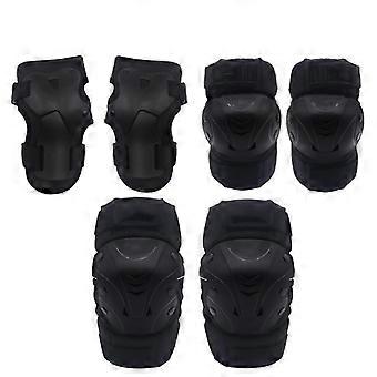 Kids Adult Skateboard Roller Skates Scooter Safety Gear Set Knee Elbow Wrist Guards 6-Piece Protective Equipment