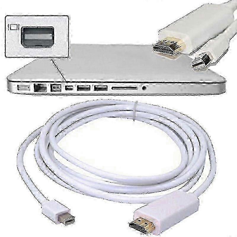 Useful Thunderbolt Mini Displayport Dp To Hdmi Adapter Cable For Mac Macbook