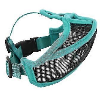 R9 Adjustable Breathable Short Snout Dog Muzzle - Mesh Anti-Biting Bulldog Muzzle compatible with Dogs