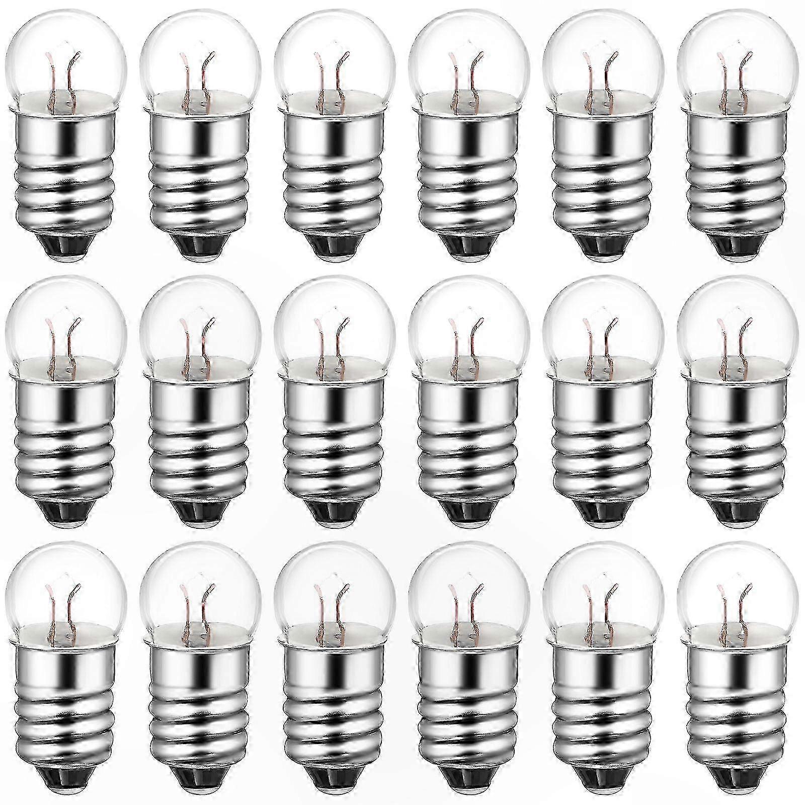 50 Pack Mini Bulbs compatible with Electrical Projects Flashlight Replacement 1.5V Experiment Components