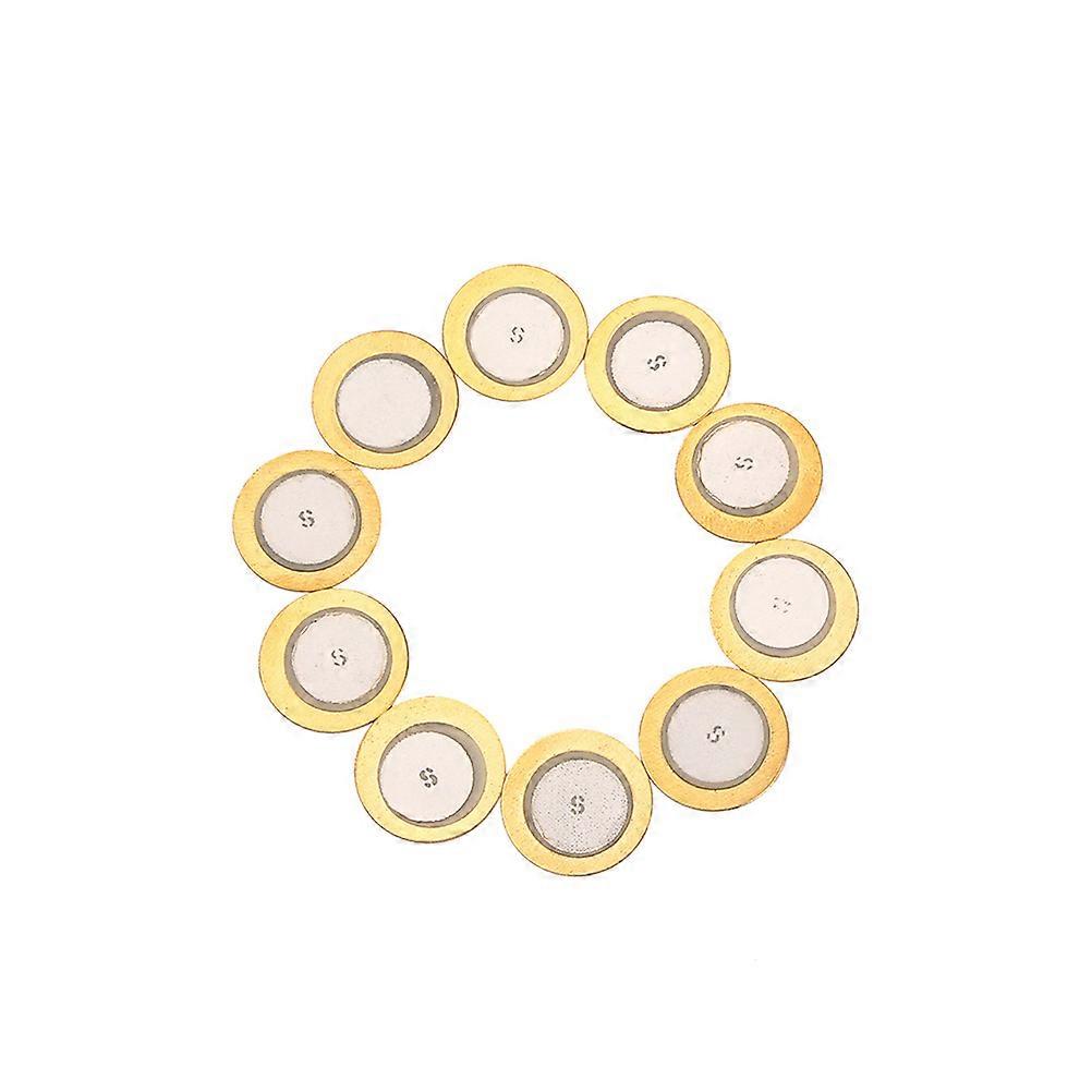 Piezo Diaphragm Piezo Disc for Microphones and Instruments 30Pcs