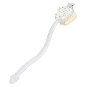 bath Brush Long Handle Dual-Sided Back Scrubber Soft Bristles Shower Brush Body Exfoliator for Home BathroomJJ