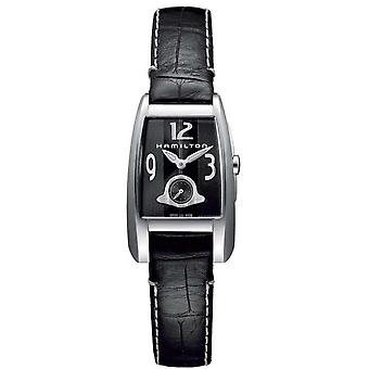 A. hamilton brooke lady e.ne c.ne Quartz Analog Woman Watch with H33411733 Crocodile Skin Bracelet