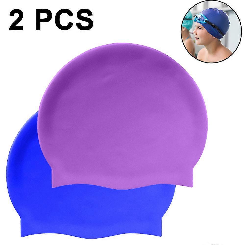 Hydrodynamic Anti-Chlorine Swim Caps