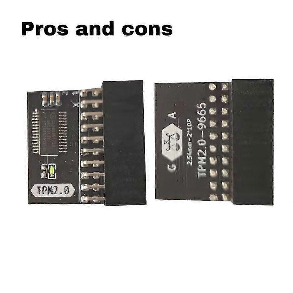 TPM 2.0 Encryption Card 20-1 Pin