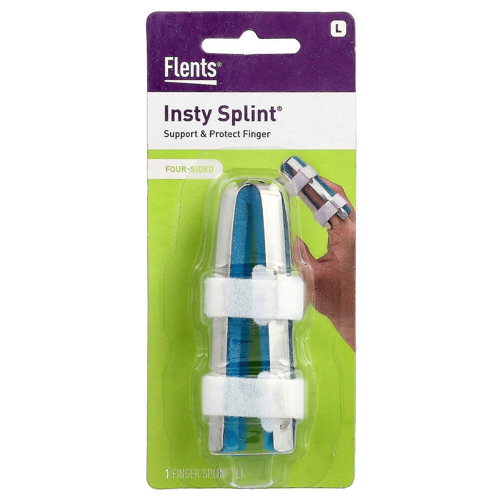 Flents, Insty Splint, Four-Sided, L, 1 Count