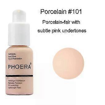 PHOERA flüssige Foundations, 2er-Set, Gesichtscreme, für einen strahlenden Teint, feuchtigkeitsspendend, mineralbasiert, für eine vollständige Abdeckung, Concealer, Make-up. TSLM1