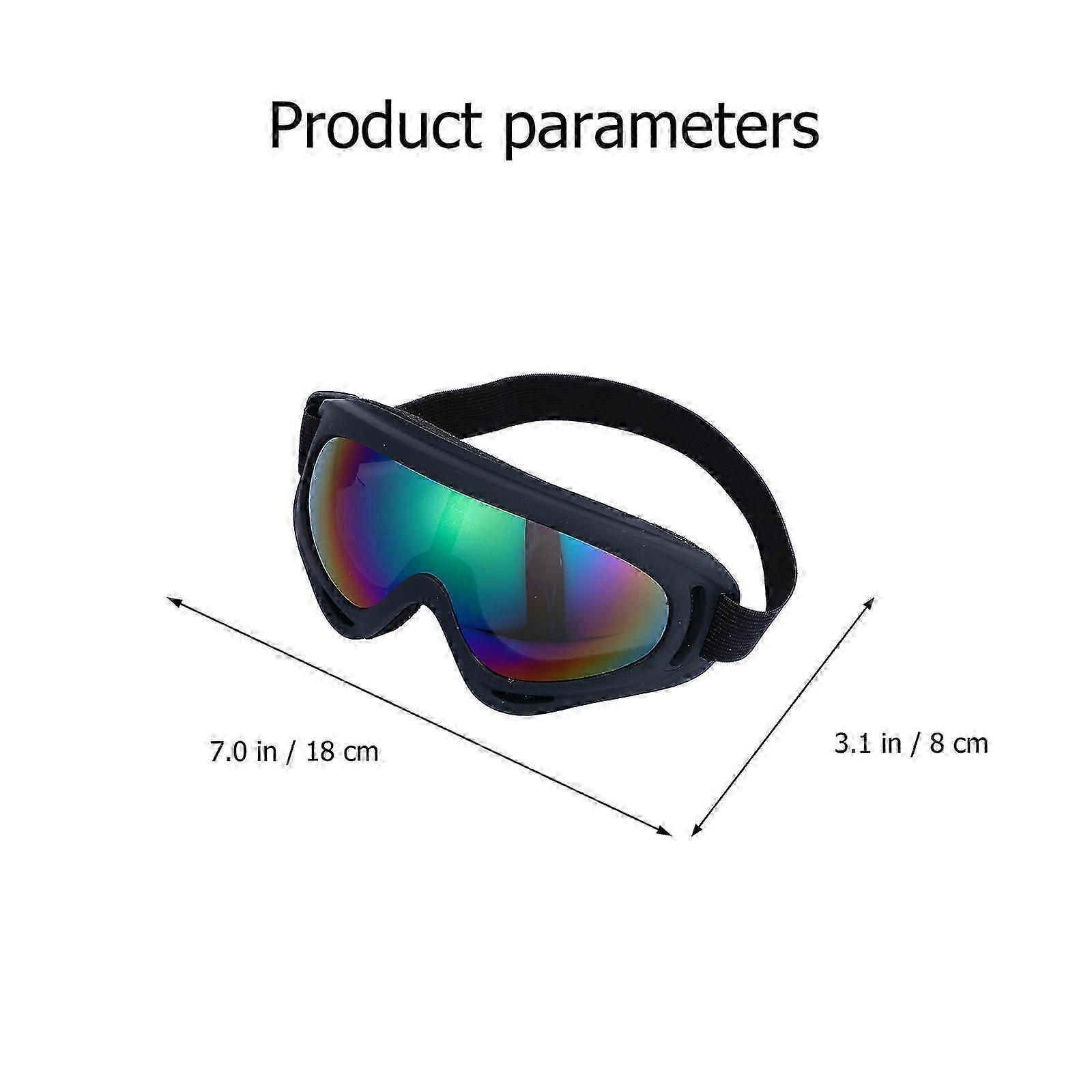 Sports Eyes Protector Ski Goggle for Windproof Use 1Pair Lightweight Durable