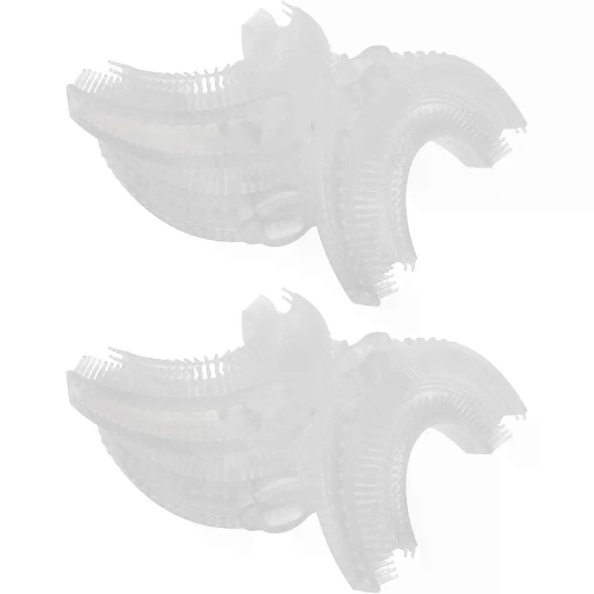 6pcs U Shape Toothbrush Replacement Head for Ages 7-12