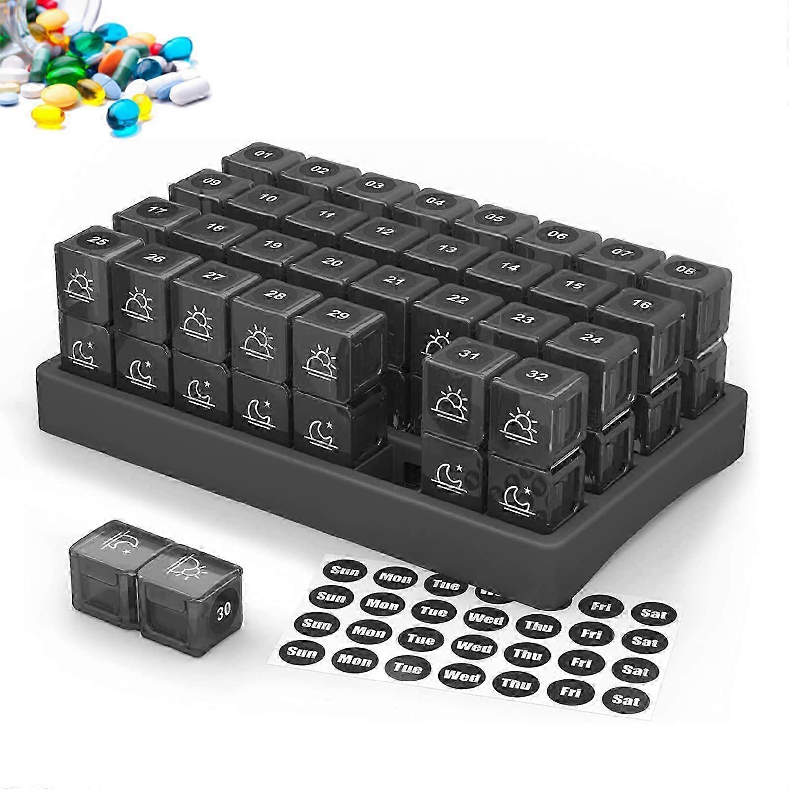 Easy Grip Monthly Pill Caddy