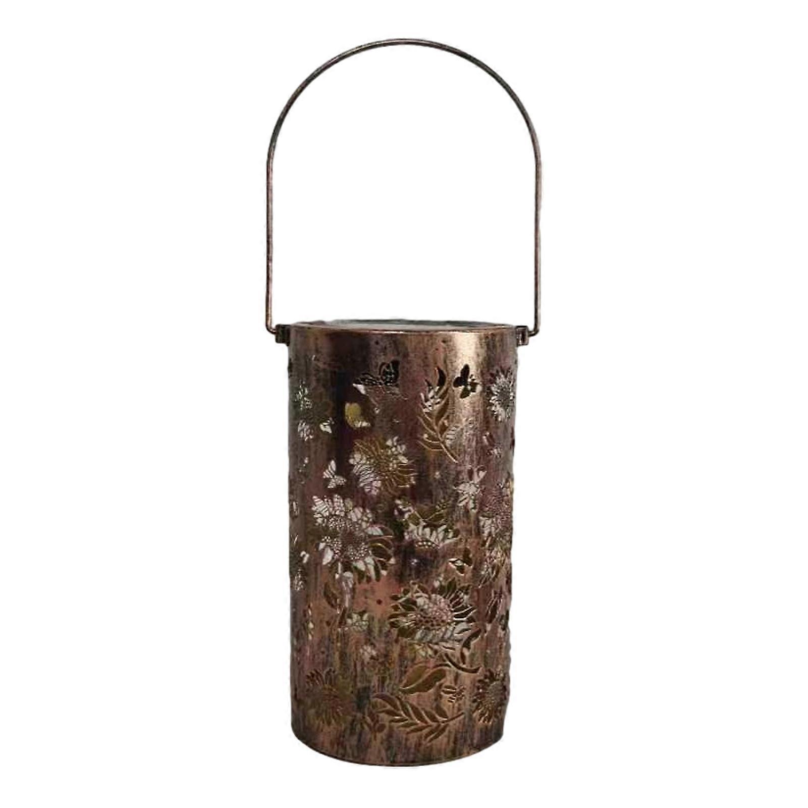 Weatherproof Solar Sunflower Lantern